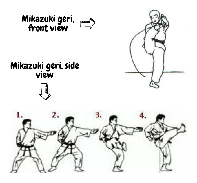 How to do Mikazuki geri,